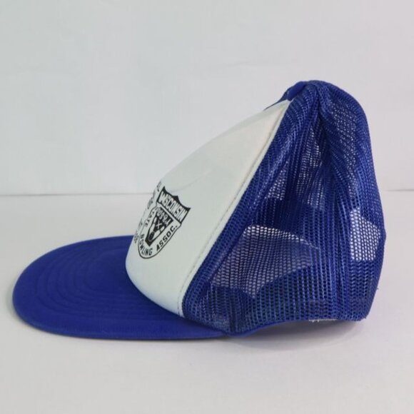 Vintage Wisconsin Bowling Tournament Hat Men's 1988 WSBA Mesh Cap Snapback - Picture 4 of 7